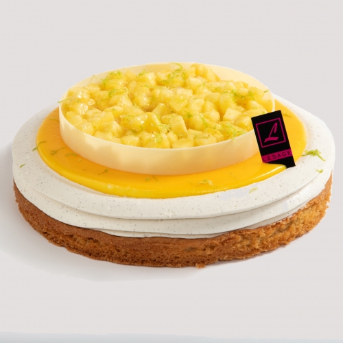 TARTE PINACOLADA | dessert Pâtisserie Lesage Annemasse 74