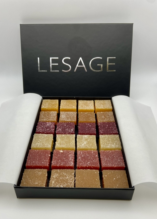 NOS COFFRETS DE  24 PATES DE FRUITS | dessert Pâtisserie Lesage Annemasse 74